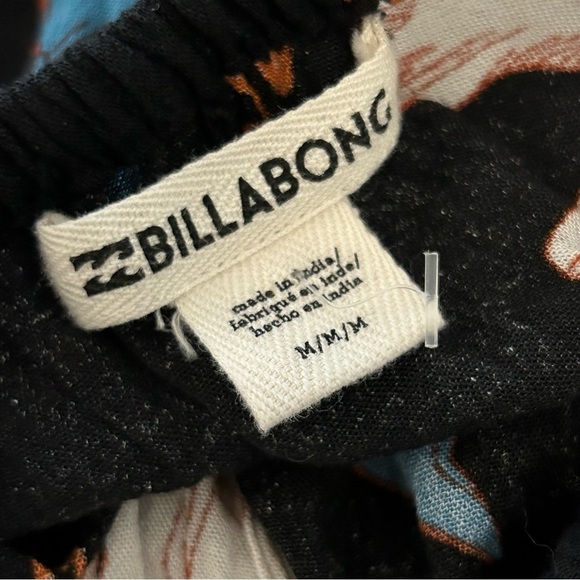 💕 billabong Floral Black Dress M - Picture 5 of 10